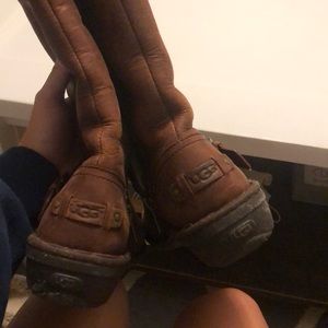 Leather Ugg boots
